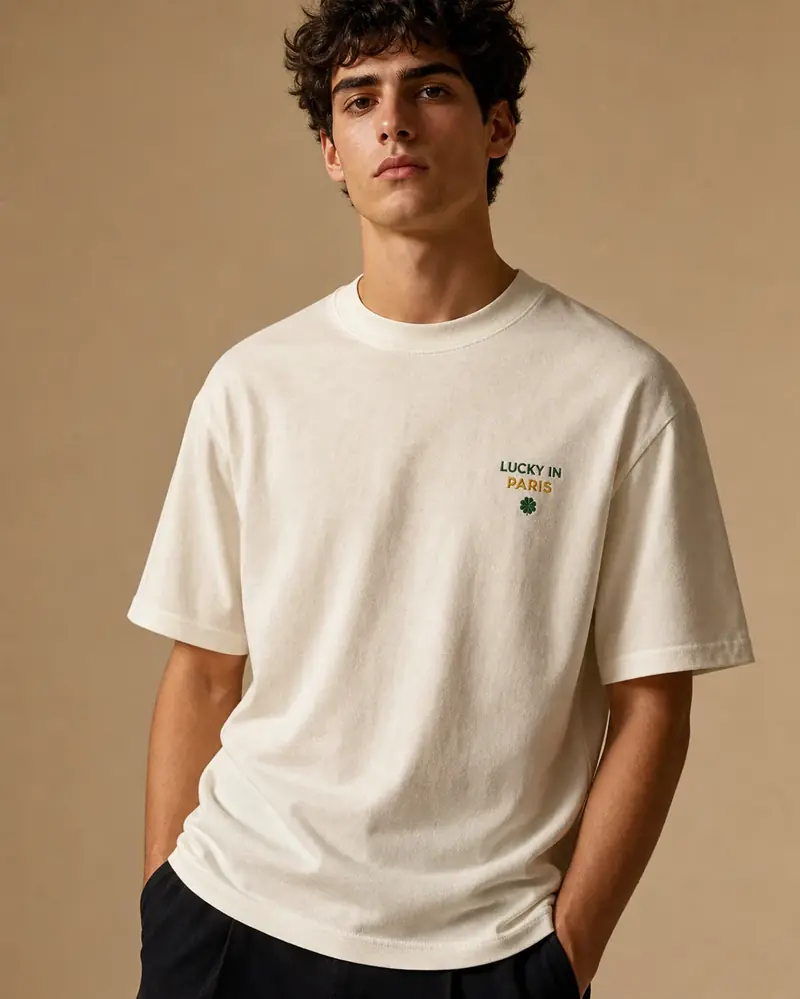 T-shirt Lucky In Paris