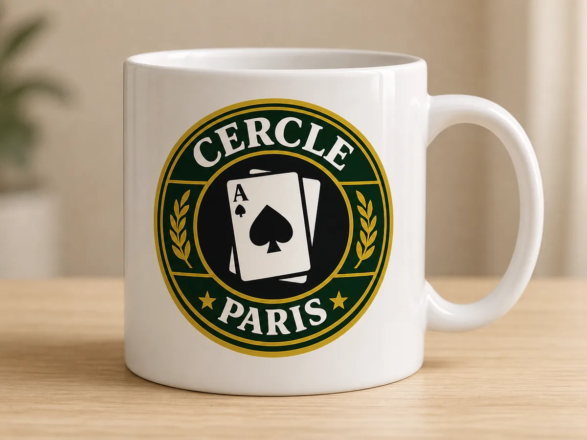 Mug Cercle Paris Blanc