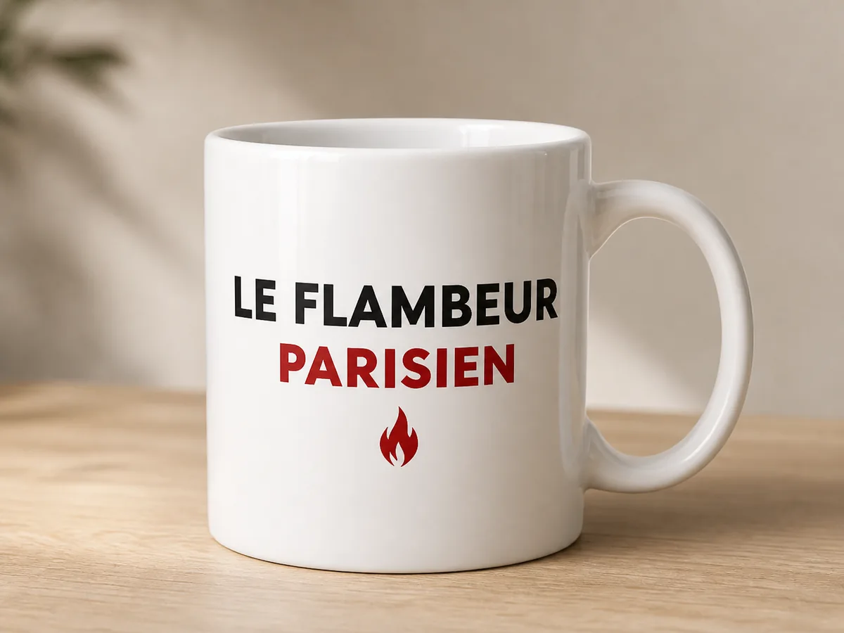 Mug Le Flambeur Blanc