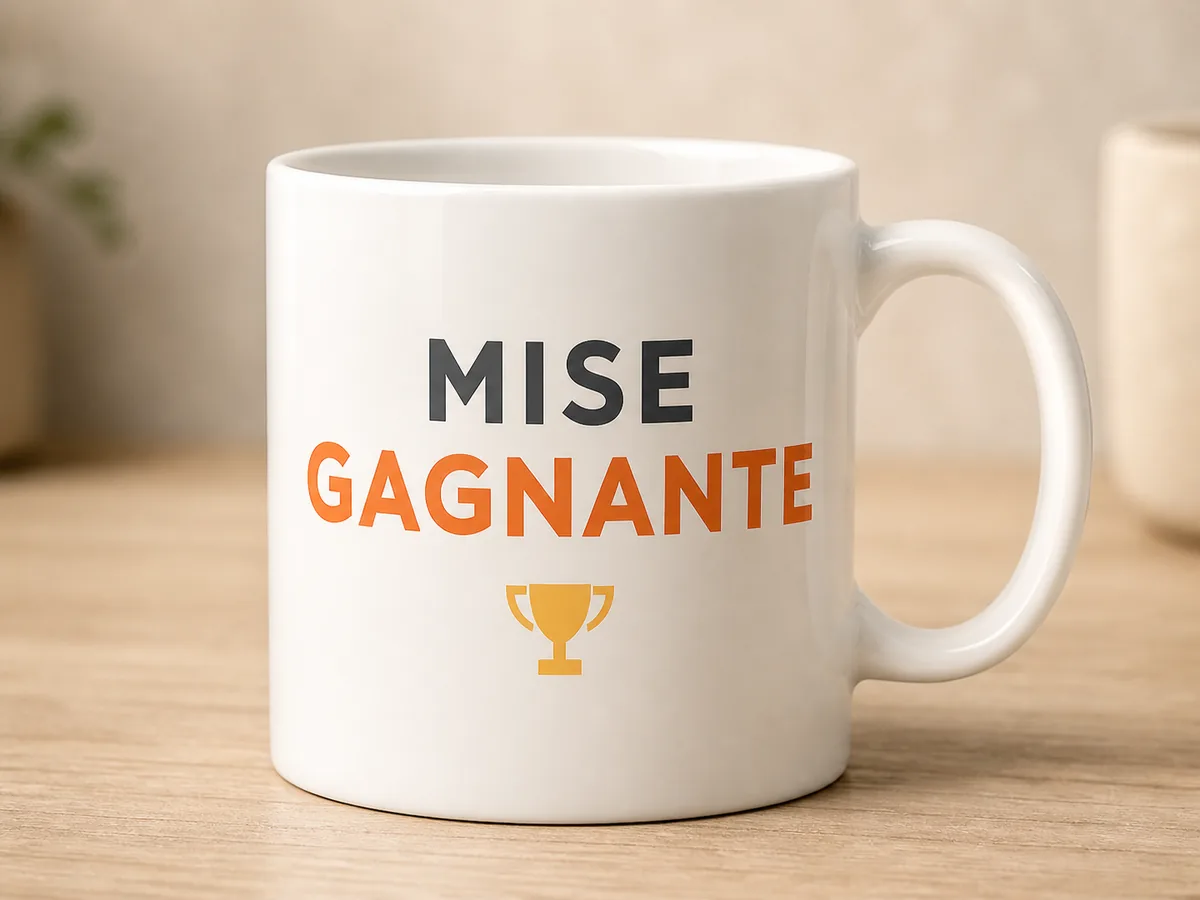 Mug Mise Gagnante Blanc