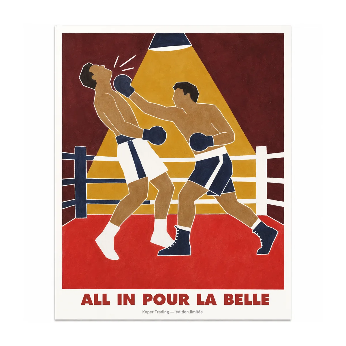 Affiche All In Pour La Belle 1