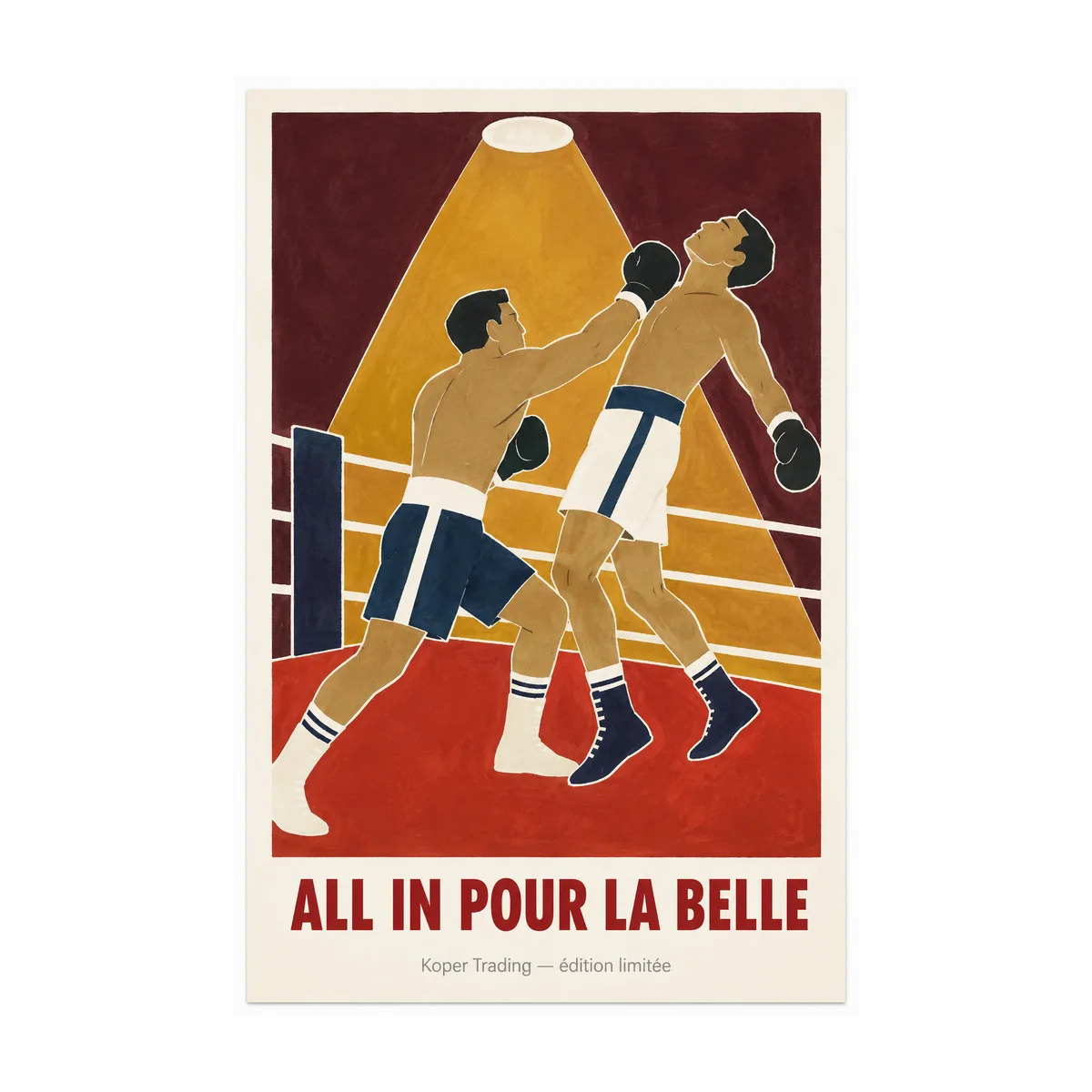 Affiche All In Pour La Belle 2