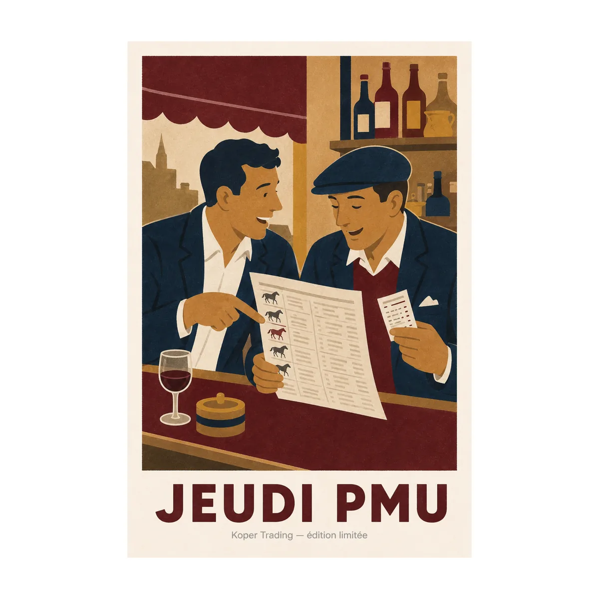Affiche Jeudi PMU