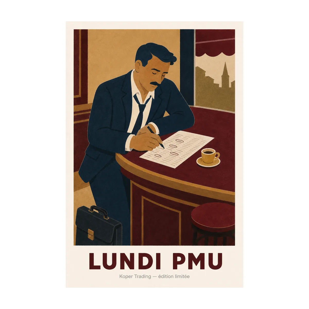 Affiche Lundi PMU 1