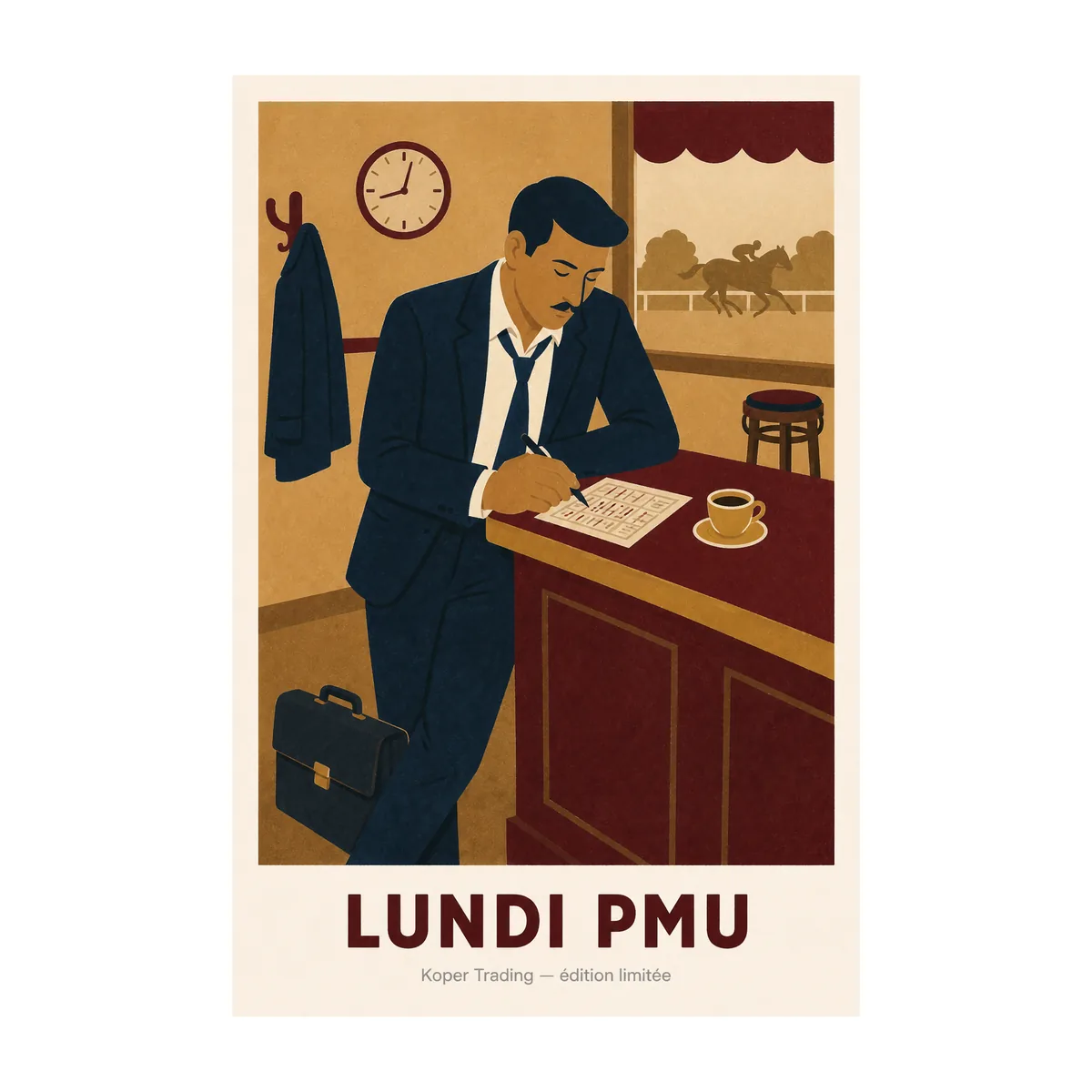 Affiche Lundi PMU 3