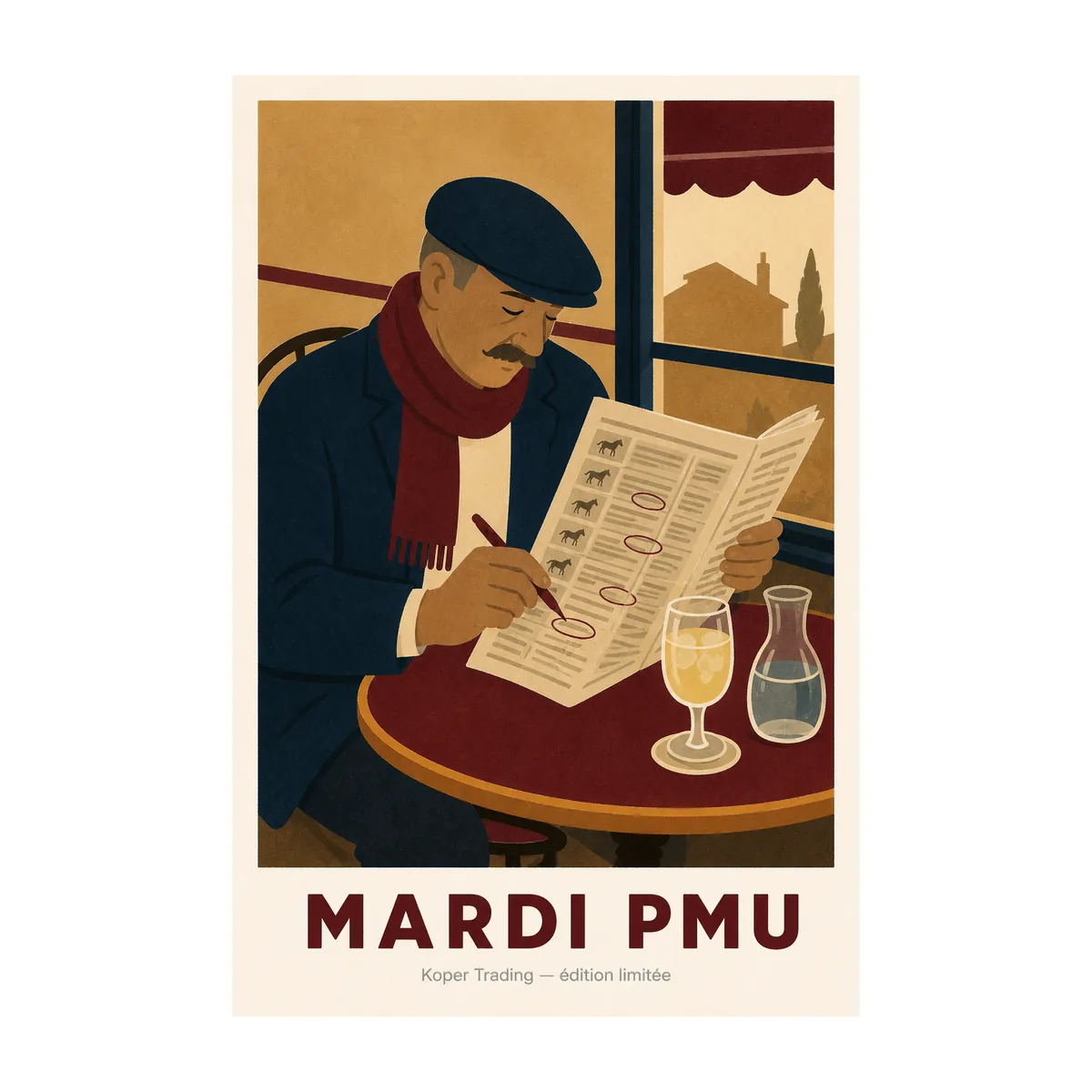 Affiche Mardi PMU