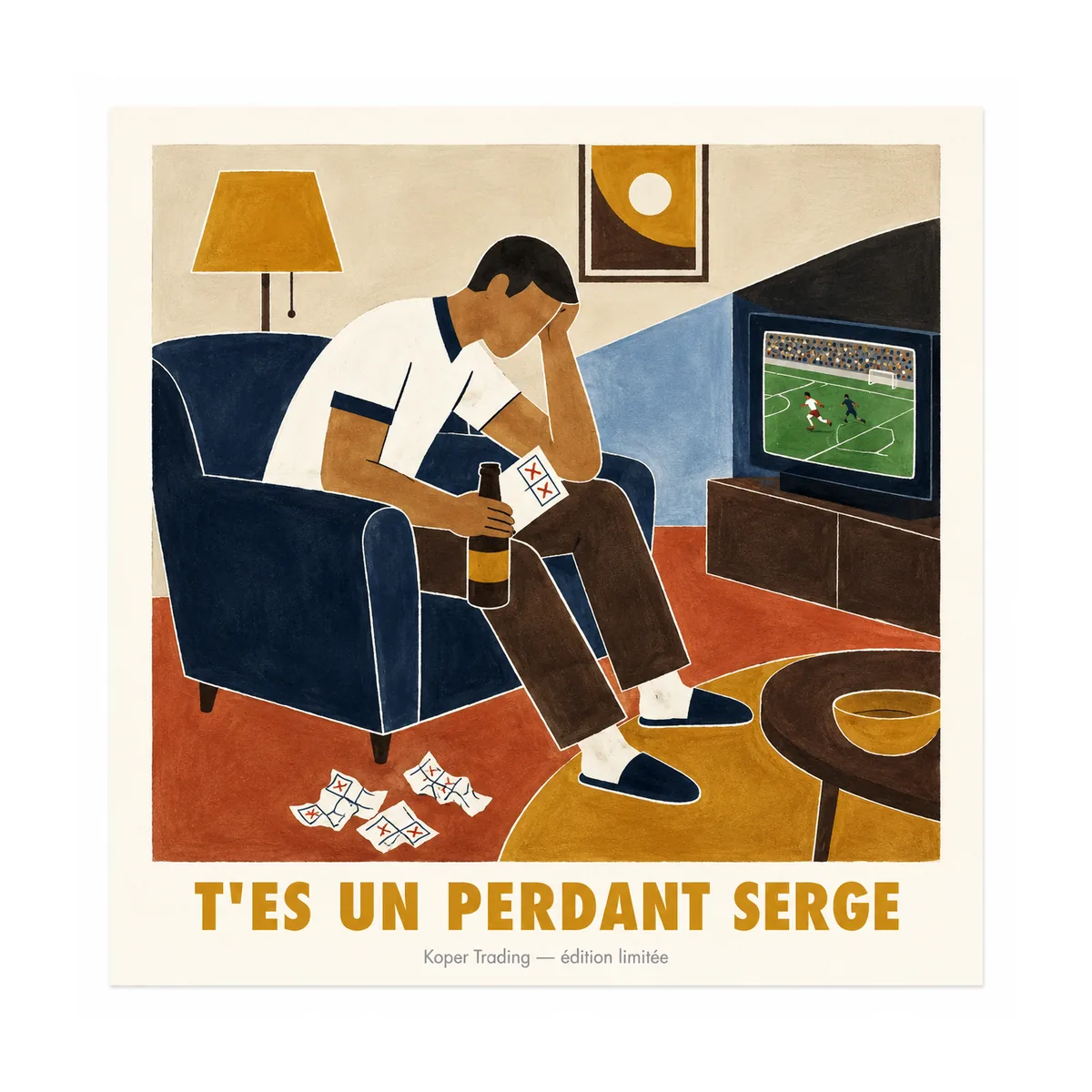 Affiche Perdant Serge 1