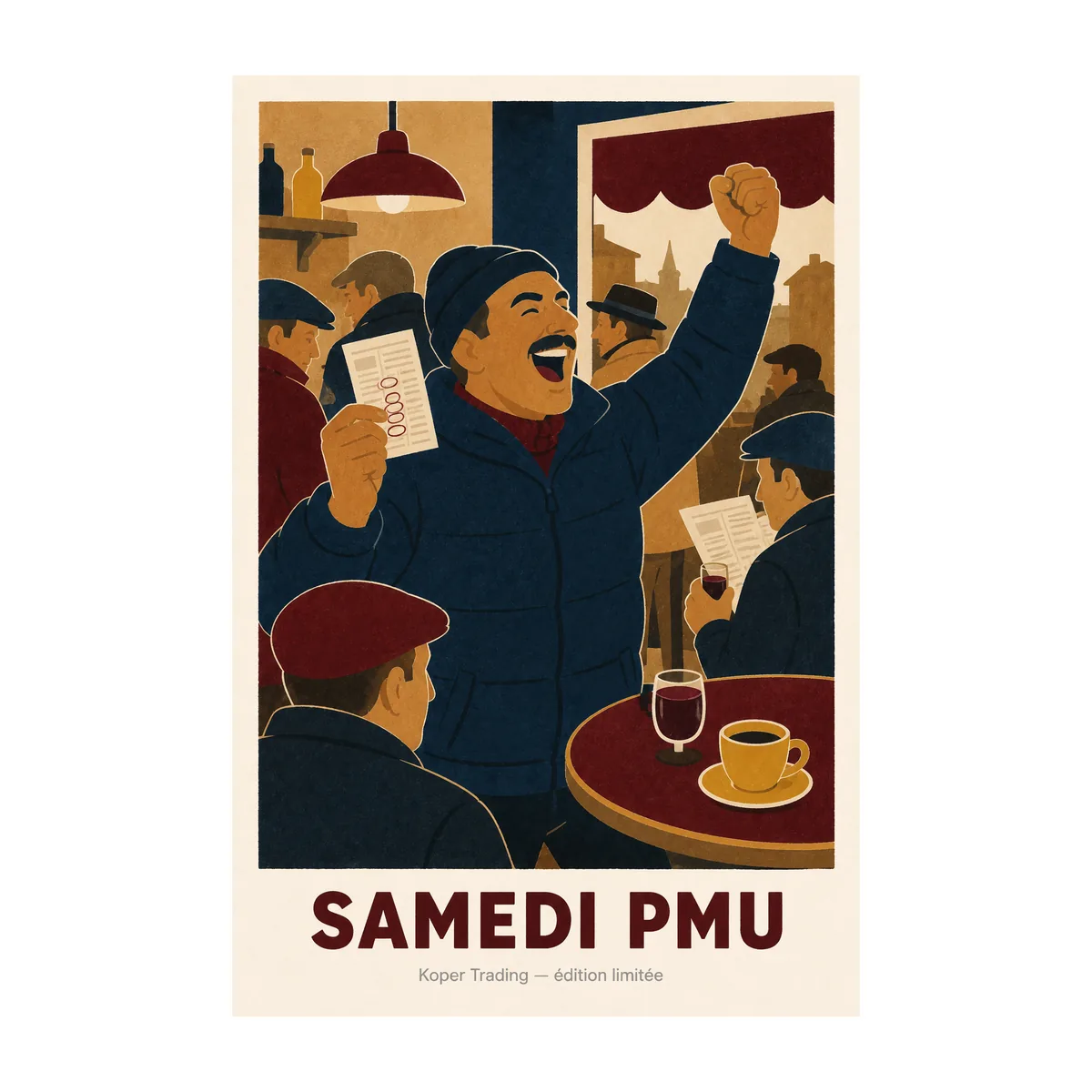 Affiche Samedi PMU