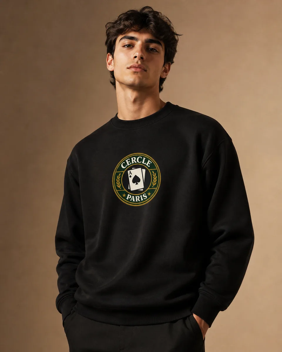 Sweat Cercle Paris Noir
