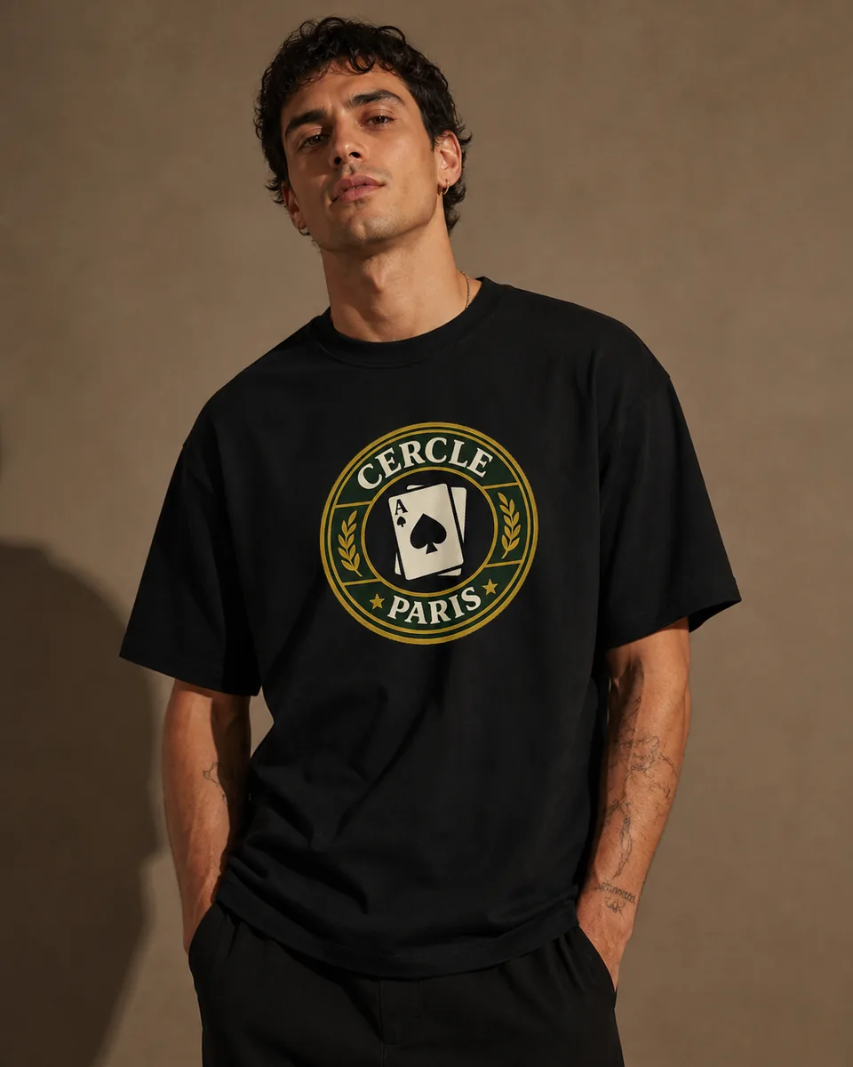 T-shirt Cercle Paris Noir