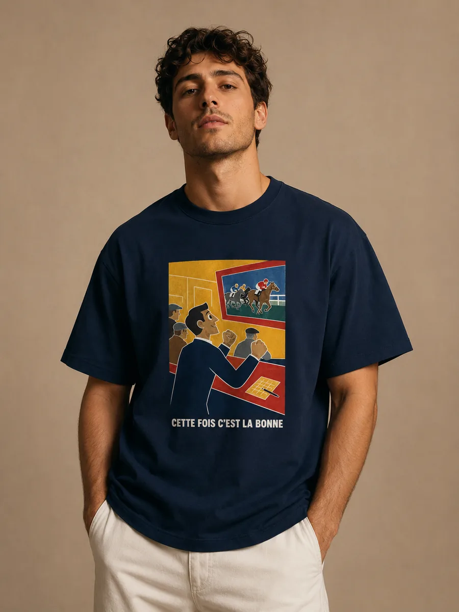 T-shirt Cette Fois C'est La Bonne Marine