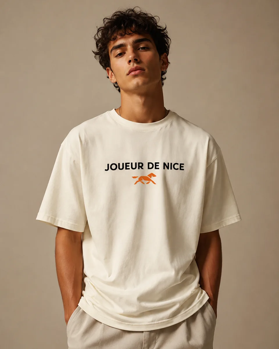 T-shirt Joueur Nice Naturel