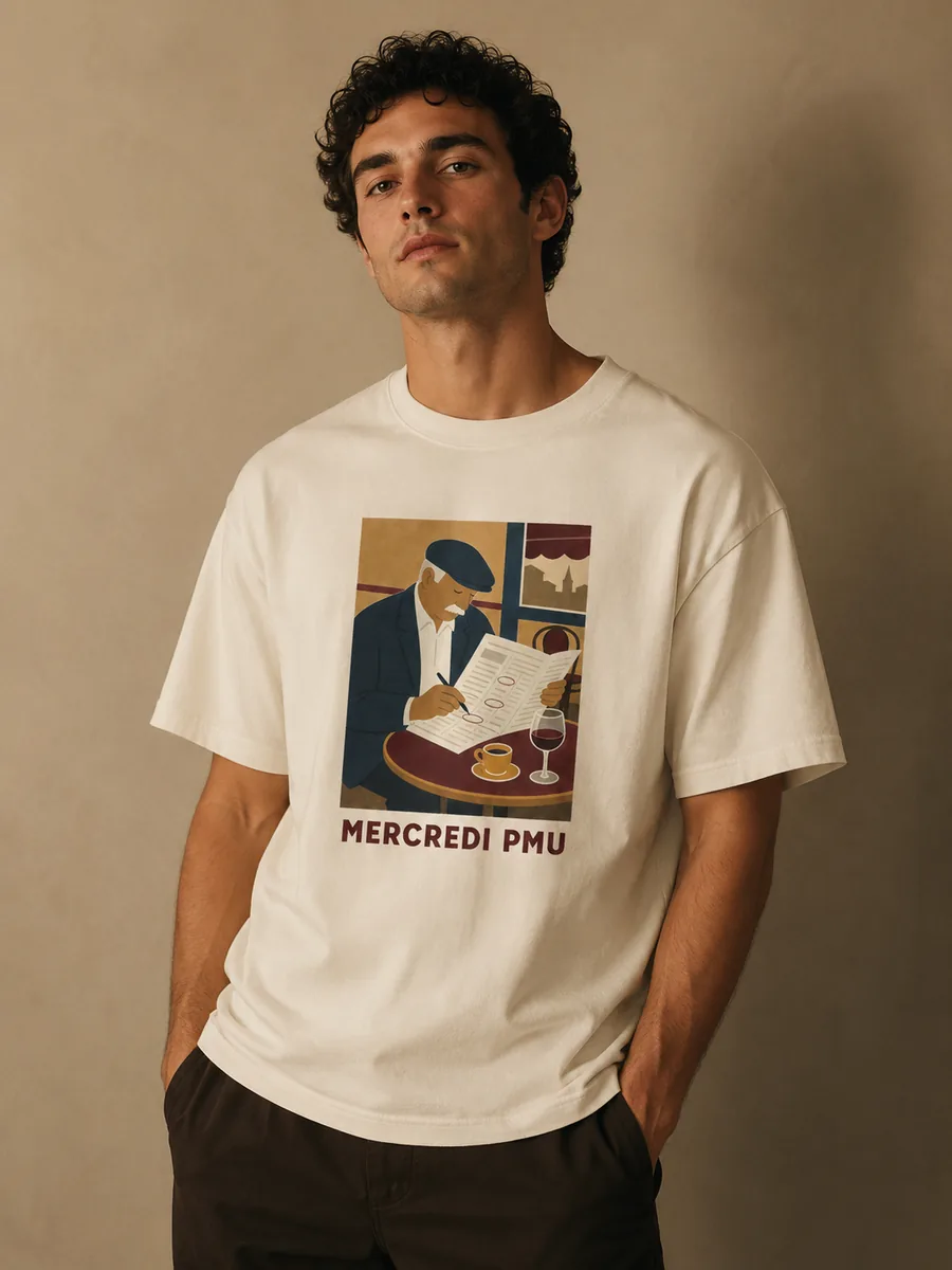 T-shirt Mercredi PMU Naturel
