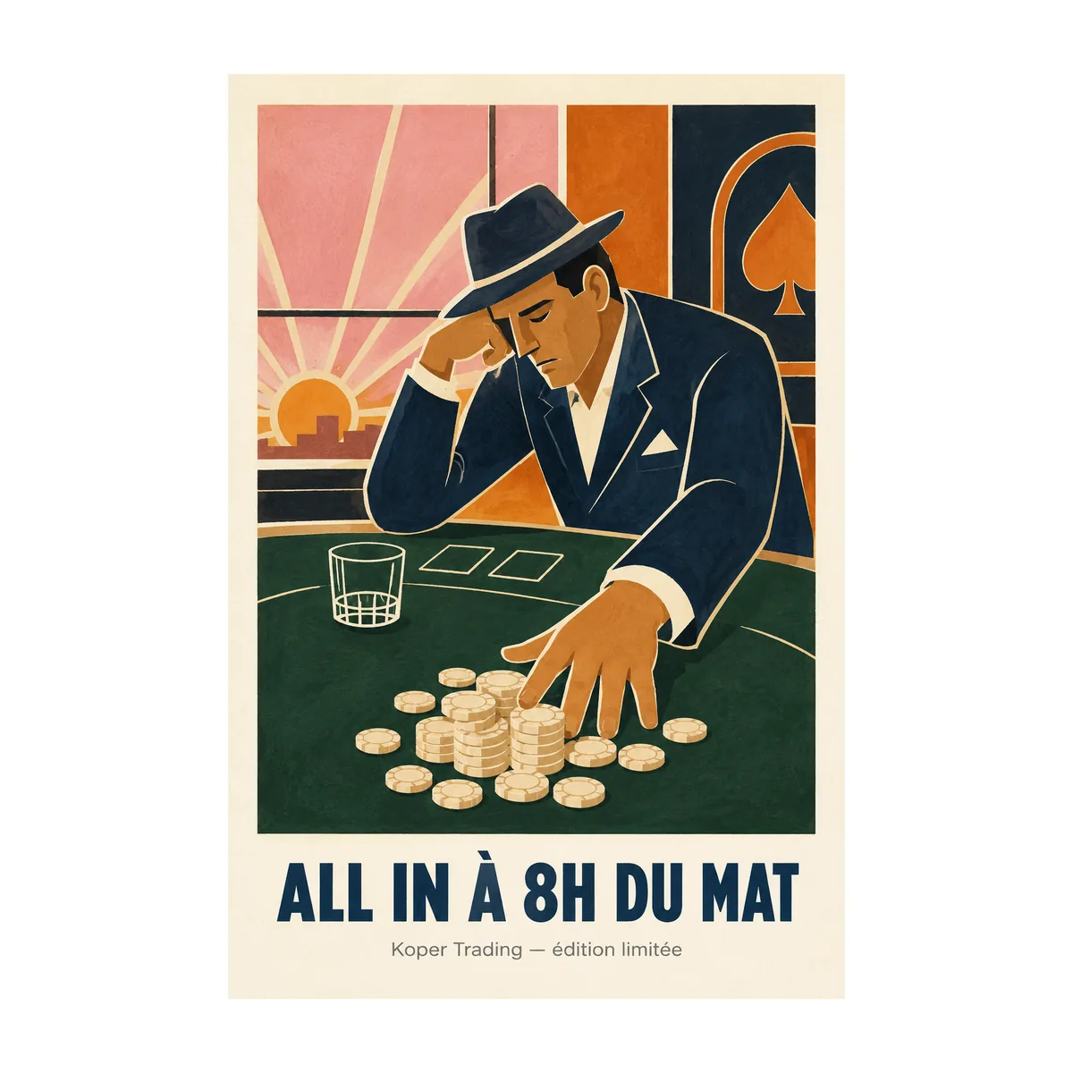 Affiche All In À 8h Du Mat