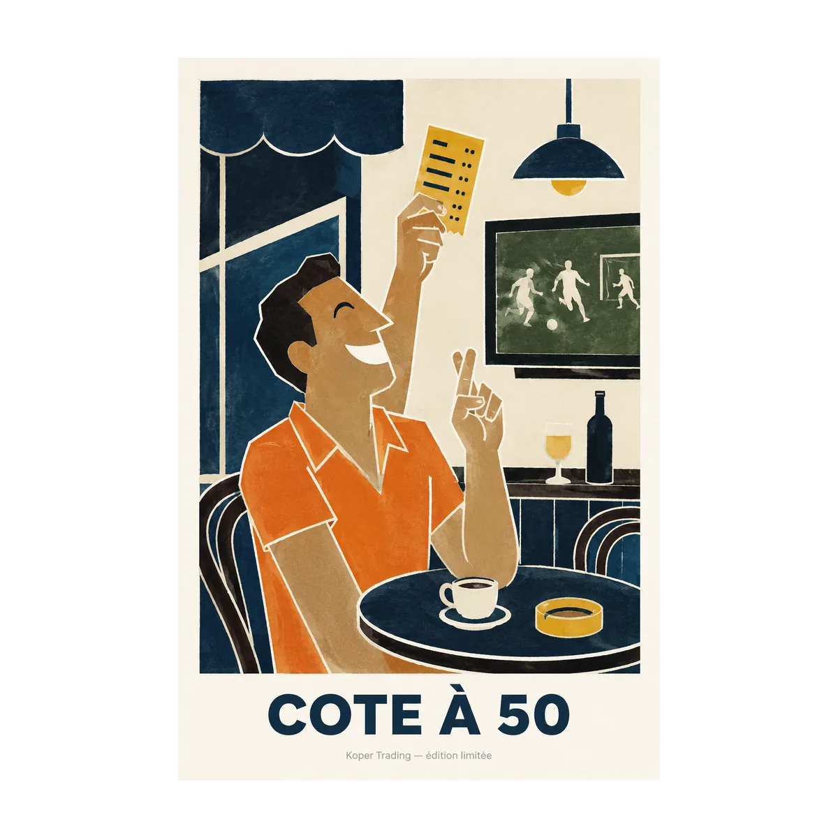 Affiche Côte À 50