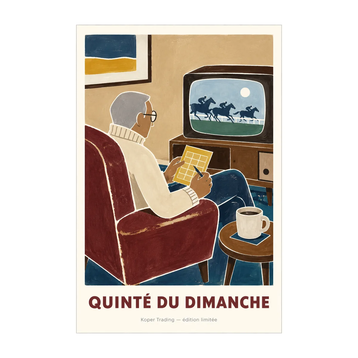 Affiche Quinté Du Dimanche