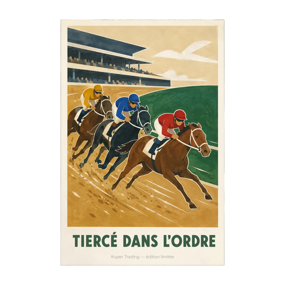 Affiche Tiercé Dans L'ordre 2