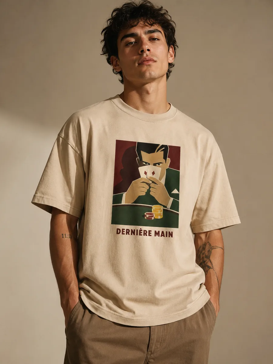 T-shirt Dernière Main Sable