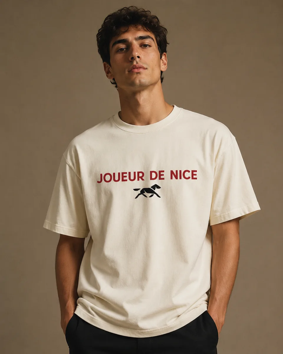 T-shirt Joueur Nice Naturel 2