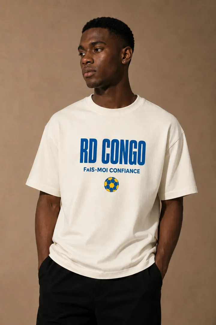 T-Shirt Coupe du Monde — RD Congo