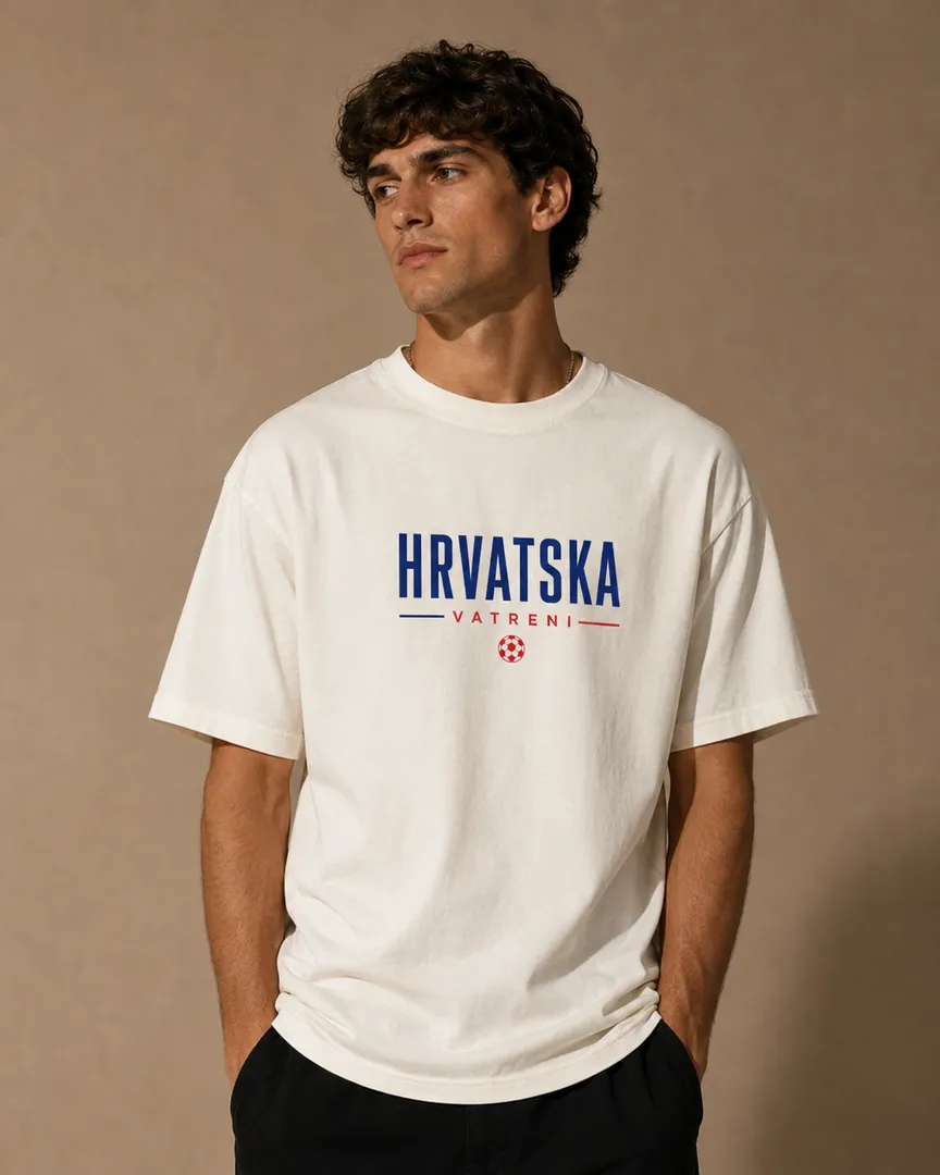 T-Shirt Coupe du Monde — Croatie